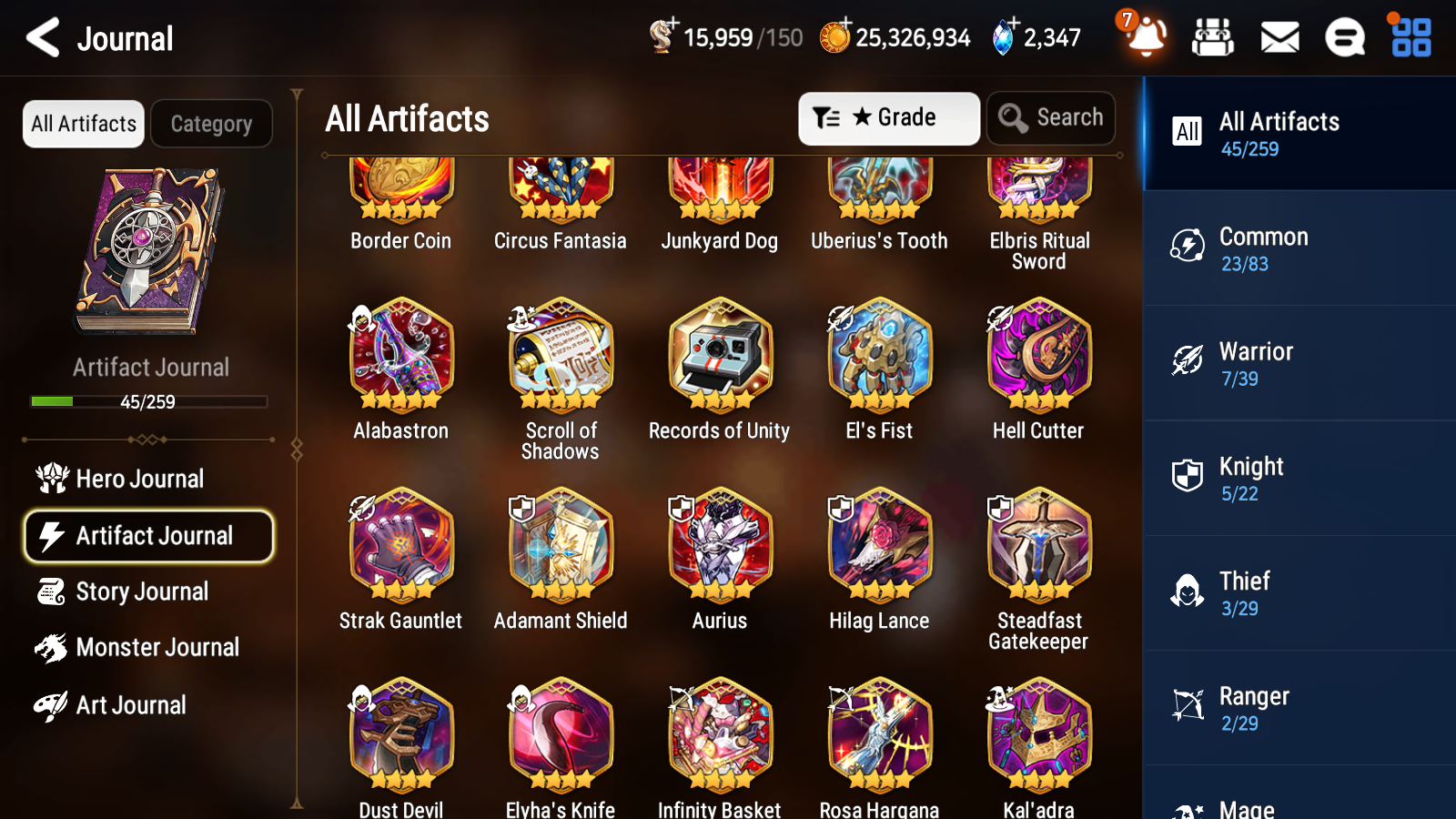 [GLOBAL] Epic 7 Seven 1ML 2LIM Commander Pavel Diene Baiken + ML Mystics Pulls + 20 Speed Aged Starter Account-Mobile Games Starter
