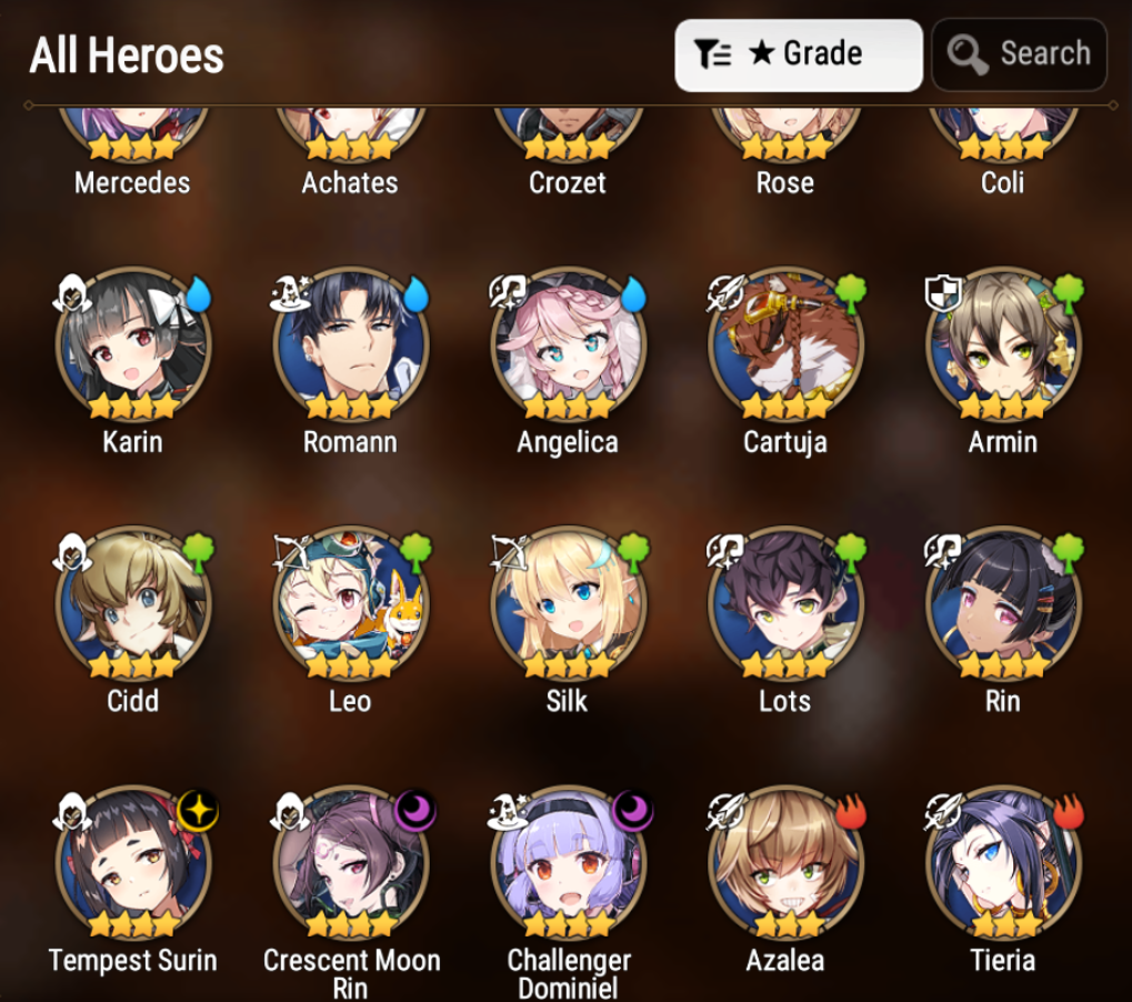 [GLOBAL] Epic 7 Seven 1ML 2LIM Fallen Cecilia Luna Summertime Iseria + ML pulls + Name Aged Starter Account-Mobile Games Starter