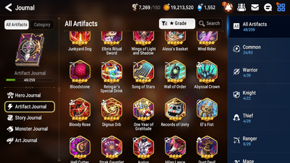 [GLOBAL] Epic 7 Seven 1ML 2LIM Martial Artist Ken Baiken Cerise + ML Mystics Pulls + 20 Speed Aged Starter Account-Mobile Games Starter