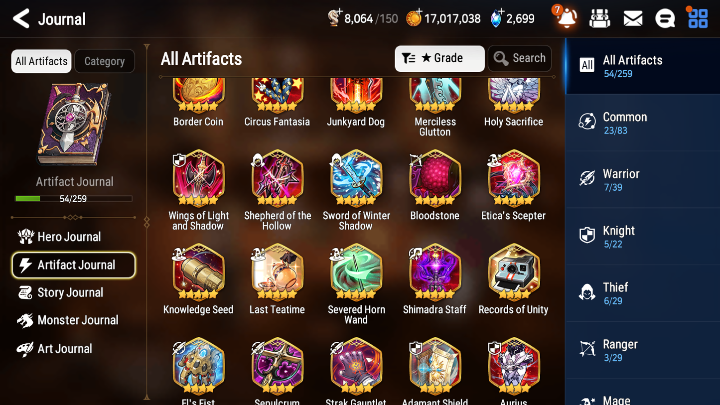 [GLOBAL] Epic 7 Seven 1ML 2LIM Rimuru + Dizzy + ML Mystics pulls + 20 Speed + Name Starter Account-Mobile Games Starter