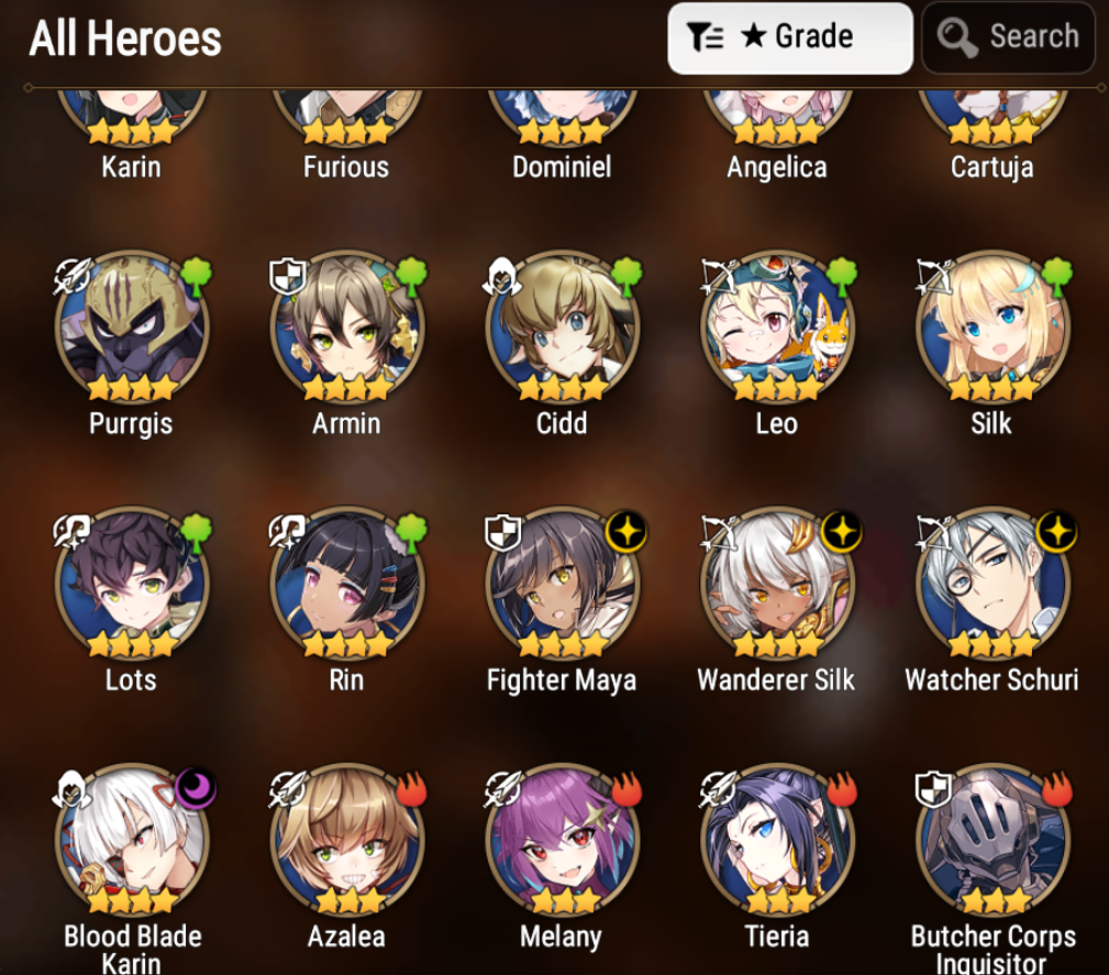 [GLOBAL] Epic 7 Seven 1ML 3LIM Judge Kise Luna Seaside Bellona Cerise + ML pulls + Name Aged Starter Account-Mobile Games Starter