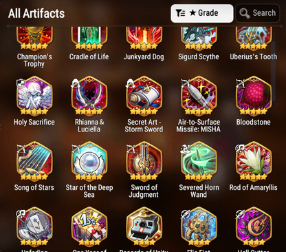 [GLOBAL] Epic 7 Seven 1ML 3LIM Judge Kise Luna Seaside Bellona Cerise + ML pulls + Name Aged Starter Account-Mobile Games Starter