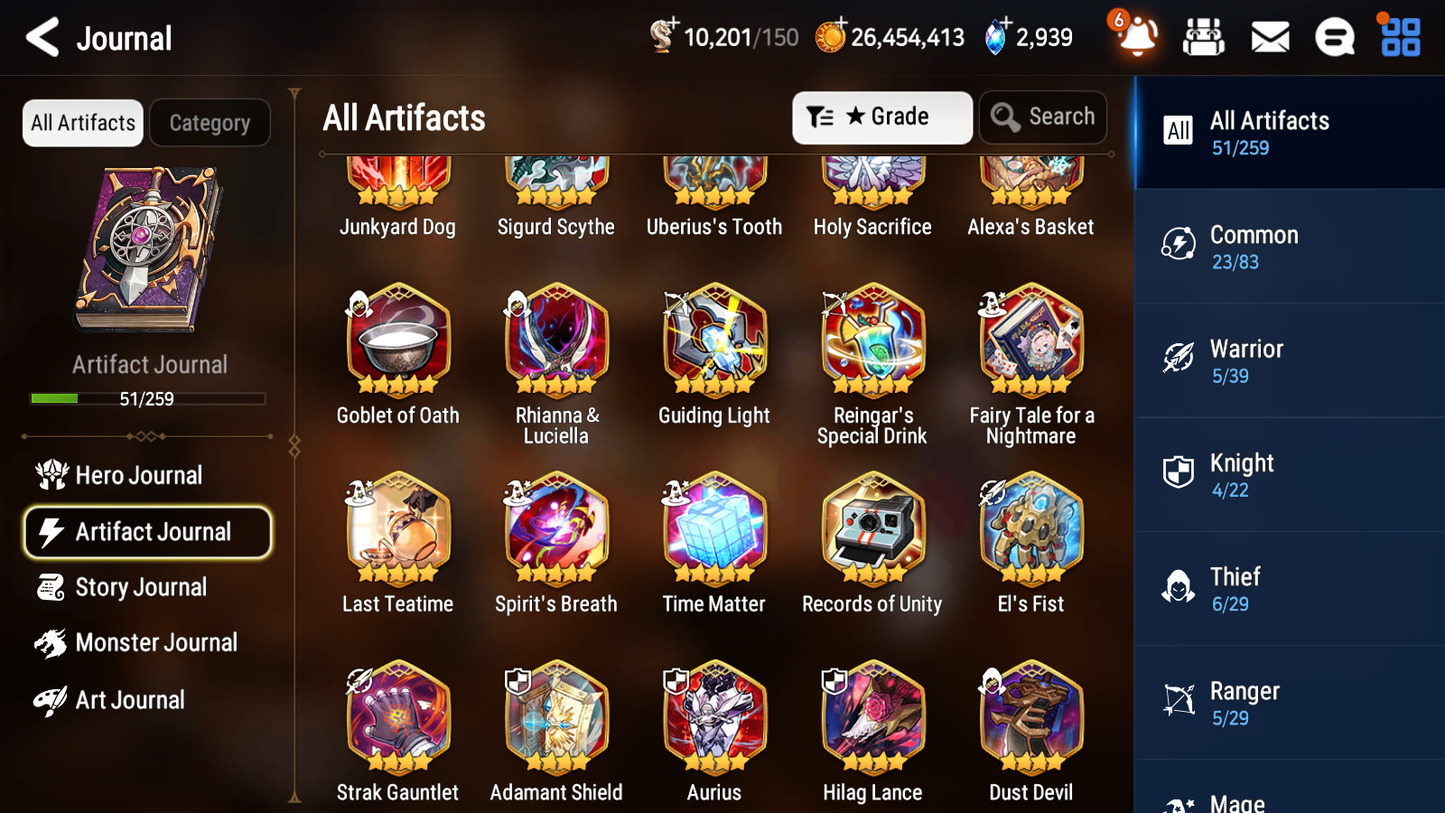 [GLOBAL] Epic 7 Seven 1ML 3LIM Ruele Dizzy Rimuru Landy + ML Mystics Pulls + 20 Speed Aged Starter Account-Mobile Games Starter