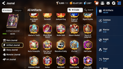 [GLOBAL] Epic 7 Seven 1ML 3LIM Sucessor Taeyou Seaside Bellona Cerise Rimuru + ML Mystics Pulls + 20 Speed + Name Aged Starter Account-Mobile Games Starter
