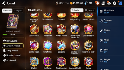 [GLOBAL] Epic 7 Seven 1ML 3LIM Zio Luna Seaside Bellona Baiken + ML Mystics Pulls + 20 Speed Aged Starter Account-Mobile Games Starter