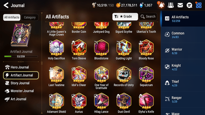 [GLOBAL] Epic 7 Seven 1ML 4LIM Architect Laika Dizzy Diene Landy Cerise + ML Mystics Pulls + 20 Speed Aged Starter Account-Mobile Games Starter