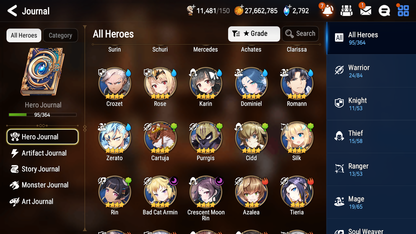 [GLOBAL] Epic 7 Seven 1ML 4LIM Bystander Hwayoung Seaside Bellona Diene Dizzy Baiken + ML pulls + 20 Speed + Name Aged Starter Account-Mobile Games Starter