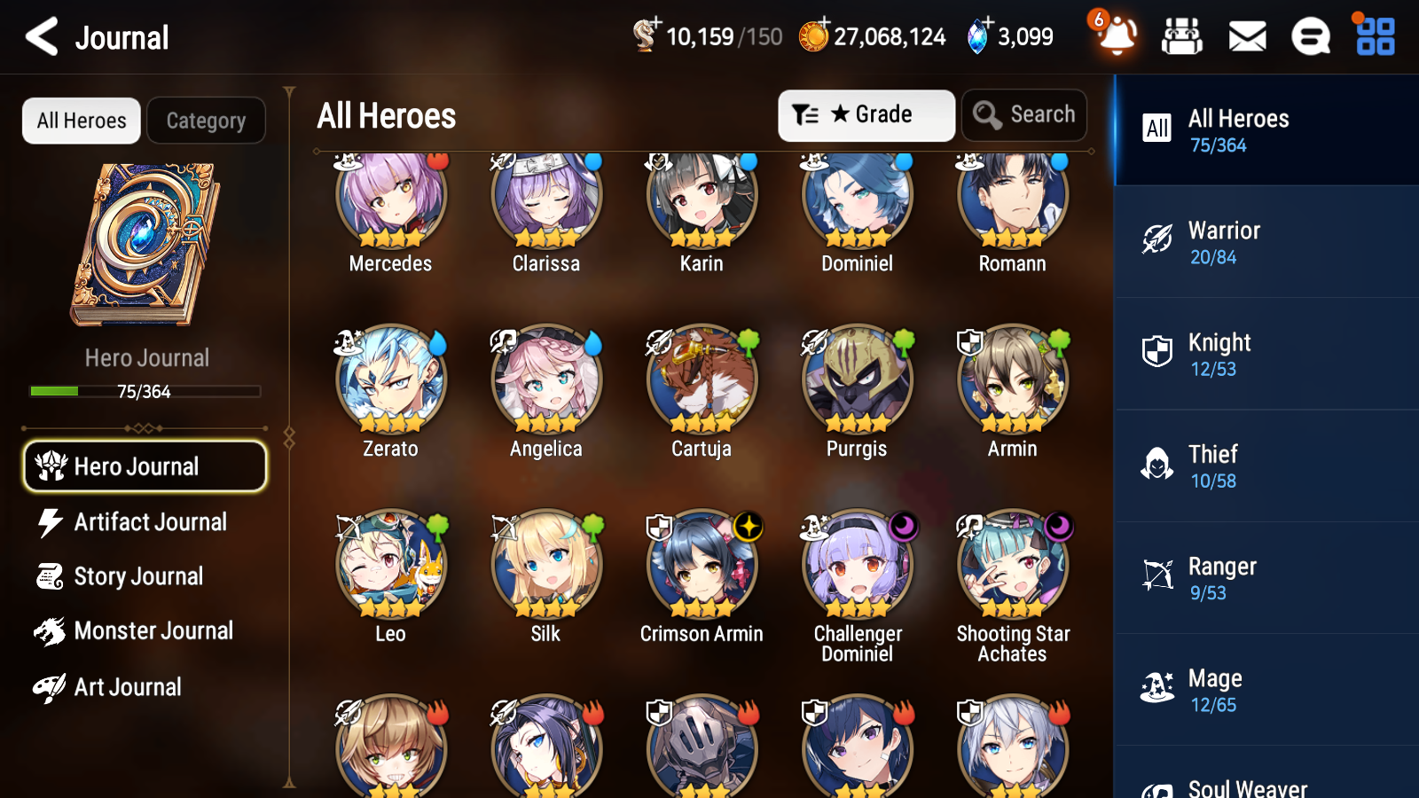 [GLOBAL] Epic 7 Seven 1ML 4LIM Maid Chloe Luna Diene Fairytale Tenebria Baiken + ML Mystics Pulls + 20 Speed Aged Starter Account-Mobile Games Starter
