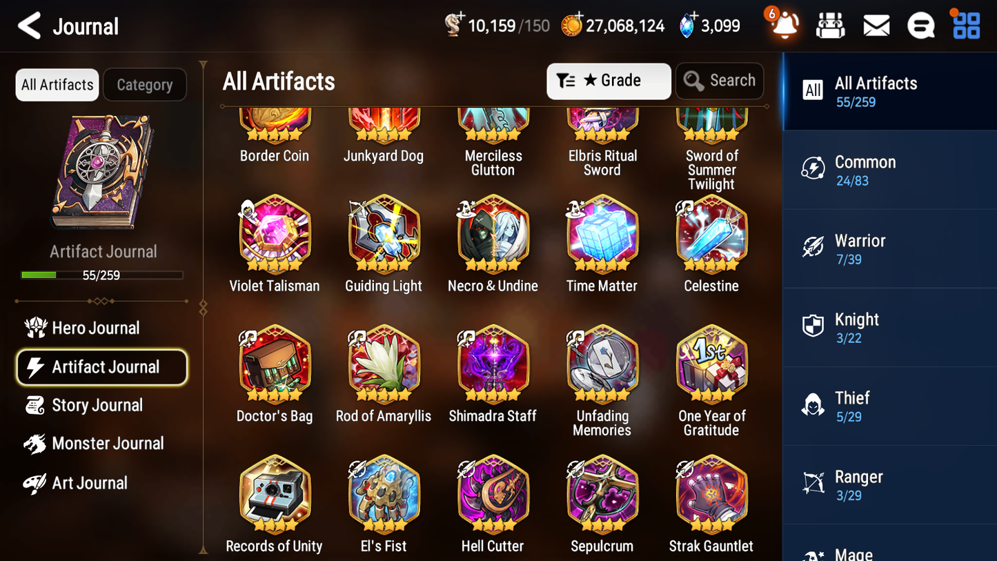 [GLOBAL] Epic 7 Seven 1ML 4LIM Maid Chloe Luna Diene Fairytale Tenebria Baiken + ML Mystics Pulls + 20 Speed Aged Starter Account-Mobile Games Starter