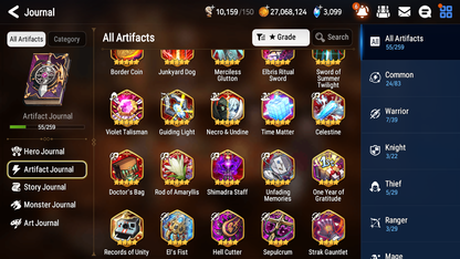 [GLOBAL] Epic 7 Seven 1ML 4LIM Maid Chloe Luna Diene Fairytale Tenebria Baiken + ML Mystics Pulls + 20 Speed Aged Starter Account-Mobile Games Starter