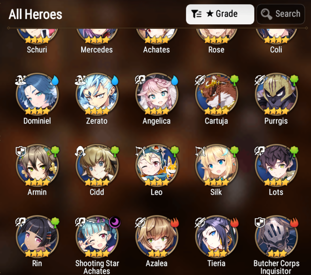 [GLOBAL] Epic 7 Seven Martial 1ML 4LIM Artist Ken Summertime Iseria Luna Seaside Bellona Diene + ML pulls + Name Aged Starter Account-Mobile Games Starter