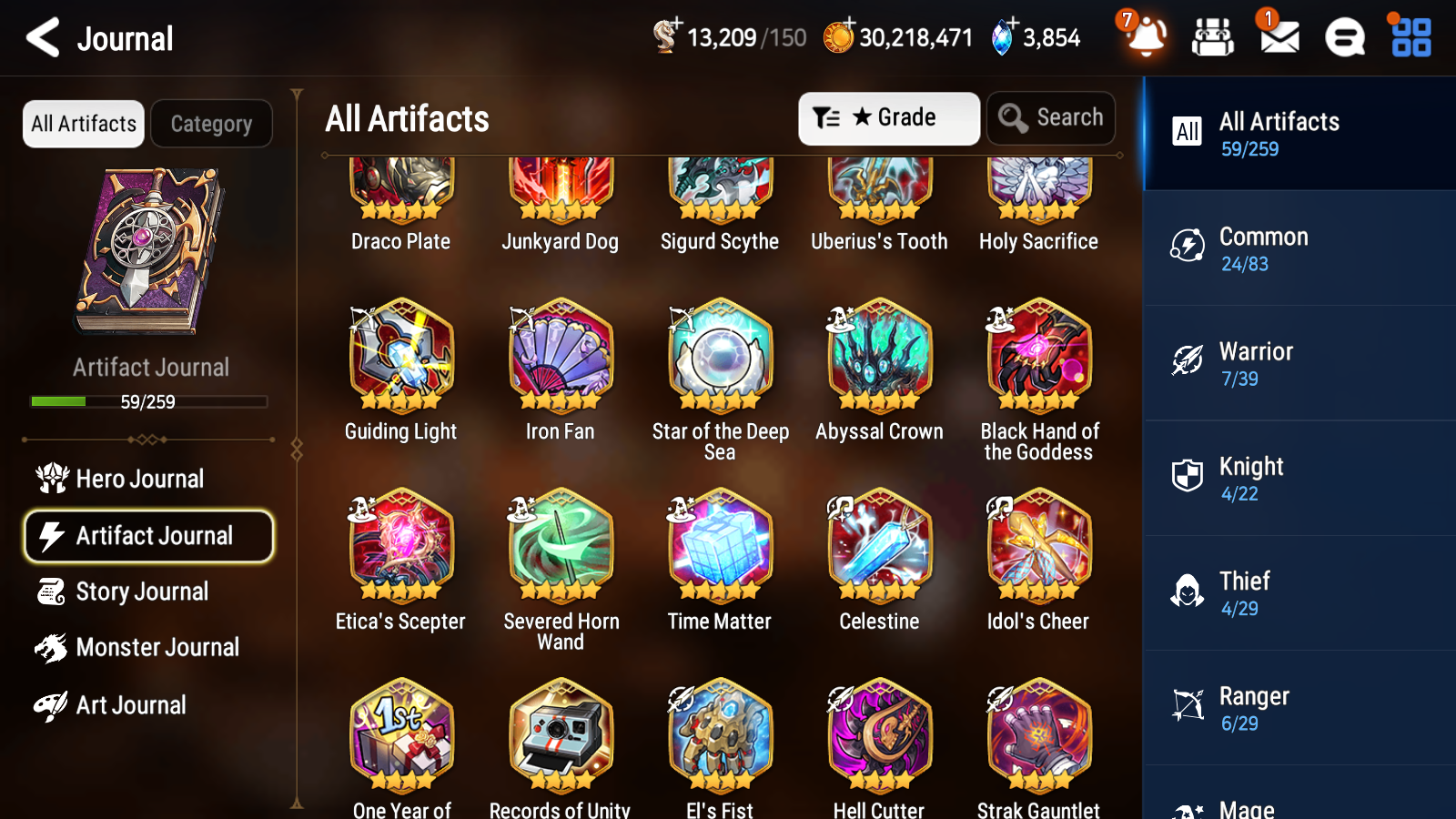 [GLOBAL] Epic 7 Seven 1ML 5LIM Archdemon's Shadow Luna Rimuru Seaside Bellona Baiken Cerise + ML pulls + 20 Speed + Name Aged Starter Account-Mobile Games Starter