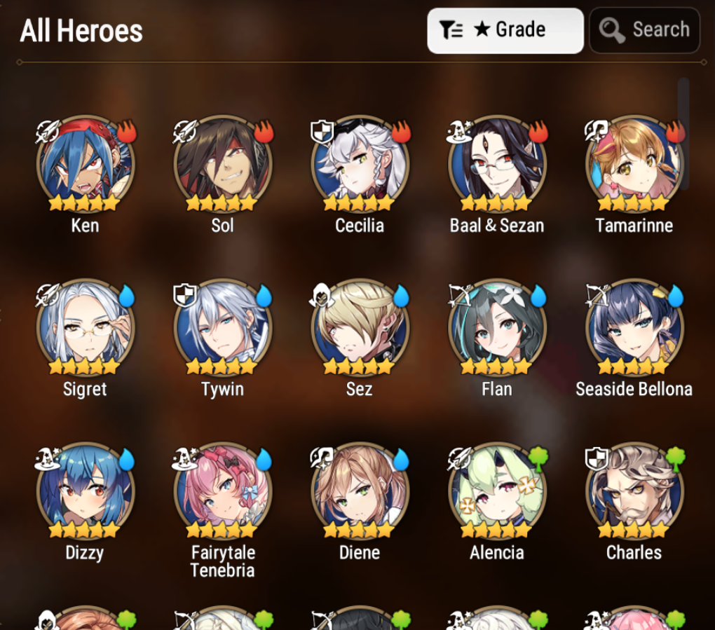 [GLOBAL] Epic 7 Seven 1ML 5LIM Briar Witch Iseria Seaside Bellona Diene Fairytale Tenebria Dizzy Baiken + ML pulls + Name Aged Starter Account-Mobile Games Starter