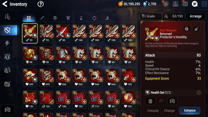 [GLOBAL] Epic 7 Seven 1ML 5LIM Briar Witch Iseria Seaside Bellona Diene Fairytale Tenebria Dizzy Baiken + ML pulls + Name Aged Starter Account-Mobile Games Starter