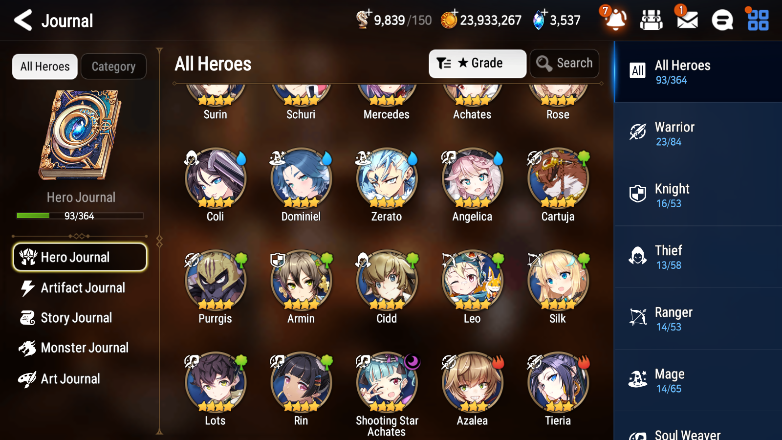 [GLOBAL] Epic 7 Seven 1ML 5LIM Martial Artist Ken Summertime Iseria Luna Seaside Bellona Diene + ML pulls + 20 Speed + Name Aged Starter Account-Mobile Games Starter