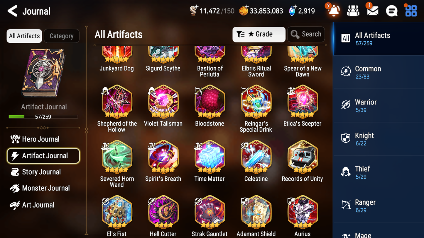 [GLOBAL] Epic 7 Seven 1ML 6LIM Little Queen Charlotte Seaside Bellona Diene Fairytale Tenebria Dizzy Baiken Luna + ML pulls + 20 Speed + Name Aged Starter Account-Mobile Games Starter