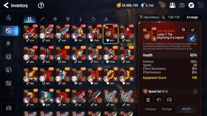 [GLOBAL] Epic 7 Seven 20ML + 31 4★ ML(lots dups) + 30 ML Coin Lone Wolf Peira New Moon Luna Hellion Lua Dragon Bride Senya Straze Apocalpyse Ravi Maid Chloe Flan Luluca Arbiter Lionheart Cermia Kawerik Rimuru Fairytale Baiken+20 Speed + Name 10-10 Account-Mobile Games Starter