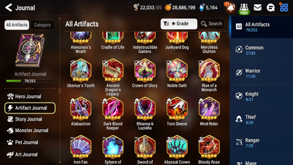 [GLOBAL] Epic 7 Seven 18ML + 30 4★ ML(lots dups) + 30 ML Coin Lone Wolf Peira New Moon Luna Hellion Lua Dragon Bride Senya Straze Apocalpyse Ravi Maid Chloe Flan Luluca Arbiter Lionheart Cermia Mediator Kawerik Rimuru Fairytale Baiken + Name 10-10 Account-Mobile Games Starter