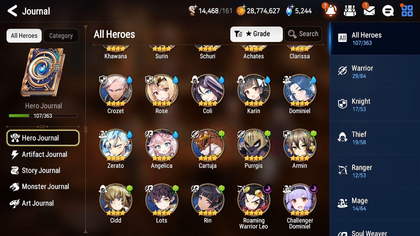 [GLOBAL] Epic 7 Seven 2ML 1LIM Arbiter Vildred Little Queen Charlotte Jack + ML pulls + 20 Speed + Name Starter Account-Mobile Games Starter