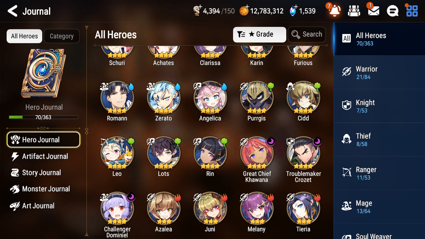 [GLOBAL] Epic 7 Seven 2ML 1LIM Bystander Hwayoung Fairytale Tenebria Designer Lilibet + ML pulls + 20 Speed + Name Starter Account-Mobile Games Starter