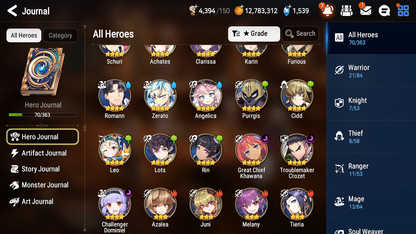 [GLOBAL] Epic 7 Seven 2ML 1LIM Bystander Hwayoung Fairytale Tenebria Designer Lilibet + ML pulls + 20 Speed + Name Starter Account-Mobile Games Starter