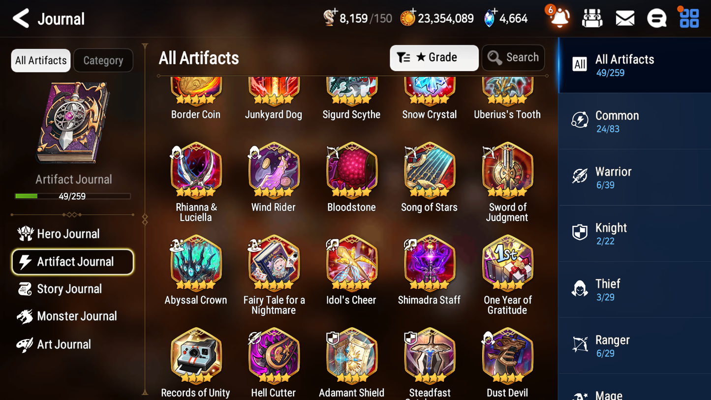 [GLOBAL] Epic 7 Seven 2ML 1LIM Bystander Hwayoung Luna Fallen Cecilia + ML Mystics Pulls + 20 Speed Aged Starter Account-Mobile Games Starter