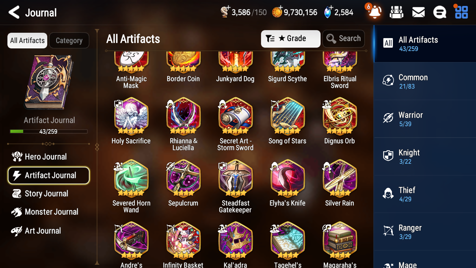 [GLOBAL] Epic 7 Seven 2ML 1LIM Conqueror Lilias Solitaria of the Snow Fairytale Tenebria + ML Pulls + 20 Speed + Name Starter Account-Mobile Games Starter