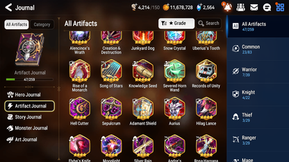 [GLOBAL] Epic 7 Seven 2ML 1LIM Empyrean Ilynav Rimuru Solitaria of the Snow + ML Pulls + 20 Speed + Name Starter Account-Mobile Games Starter