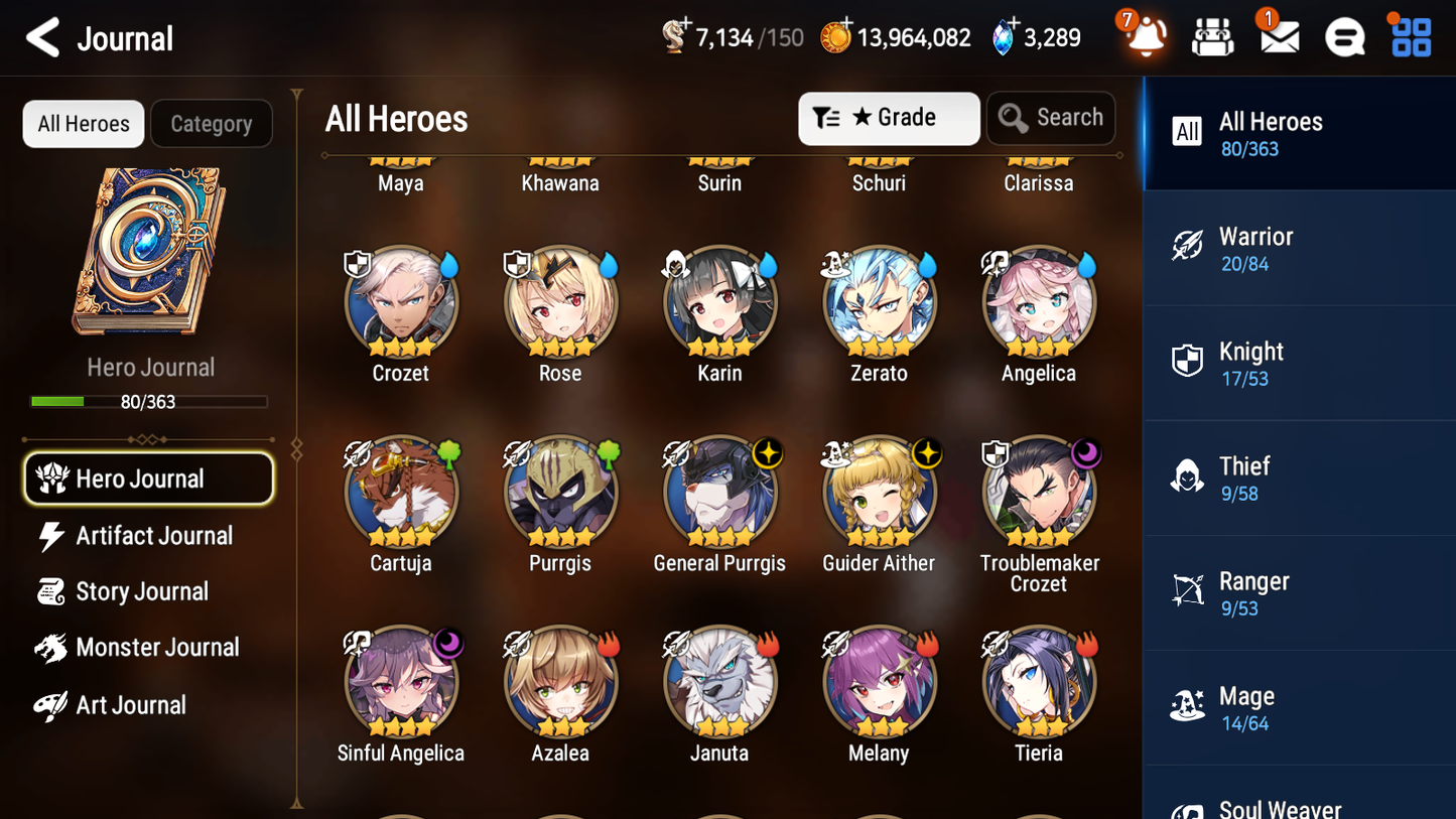 [GLOBAL] Epic 7 Seven 2ML 1LIM Fairytale Tenebria Belian Ambitious Tywin + ML pulls + 20 Speed +Name Starter Account-Mobile Games Starter