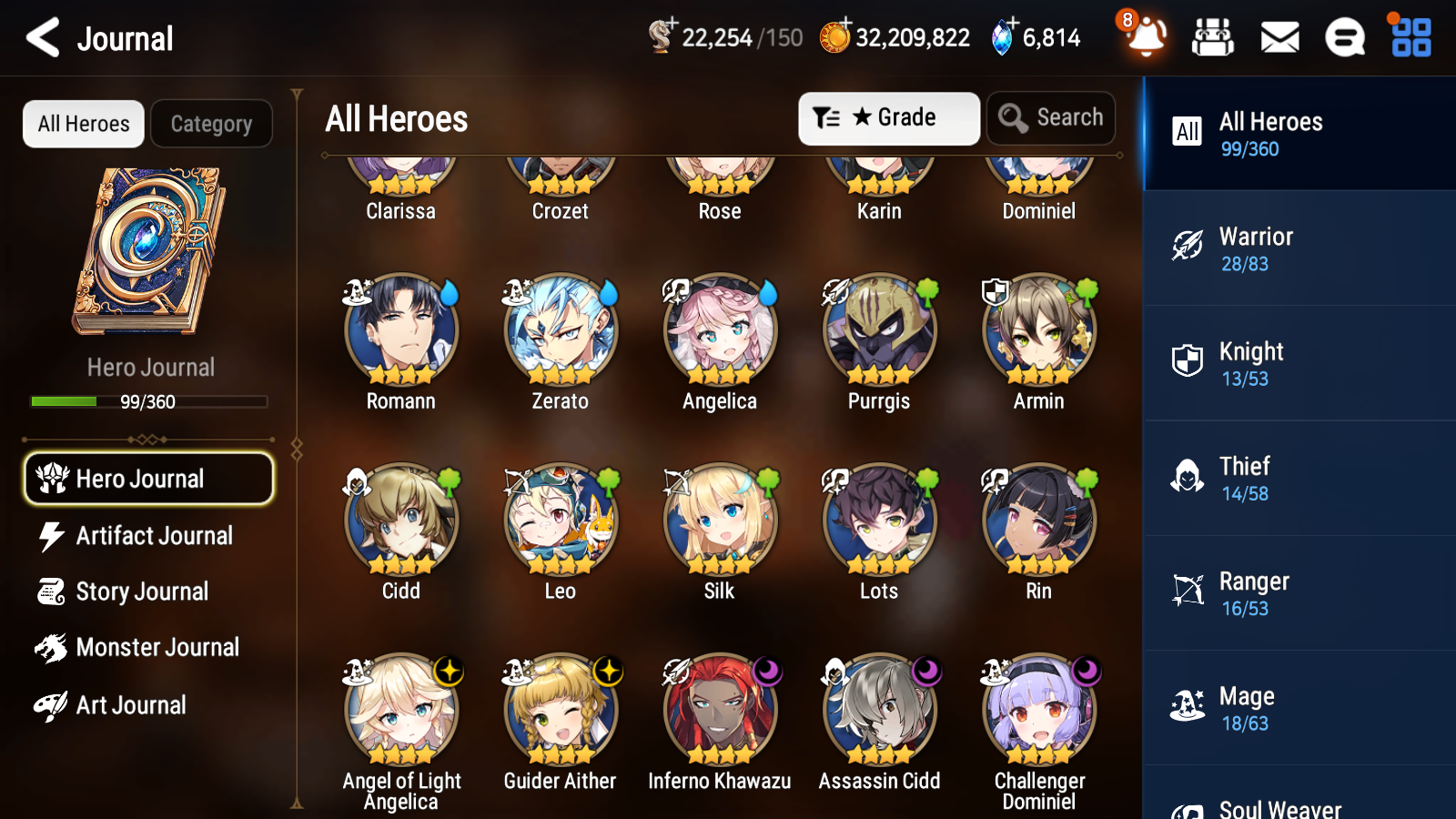 [GLOBAL] Epic 7 Seven 2ML 1LIM Requiem Roana Judge Kise Edward Angel of Light Angelica + ML pulls + 20 Speed + Name Starter Account-Mobile Games Starter