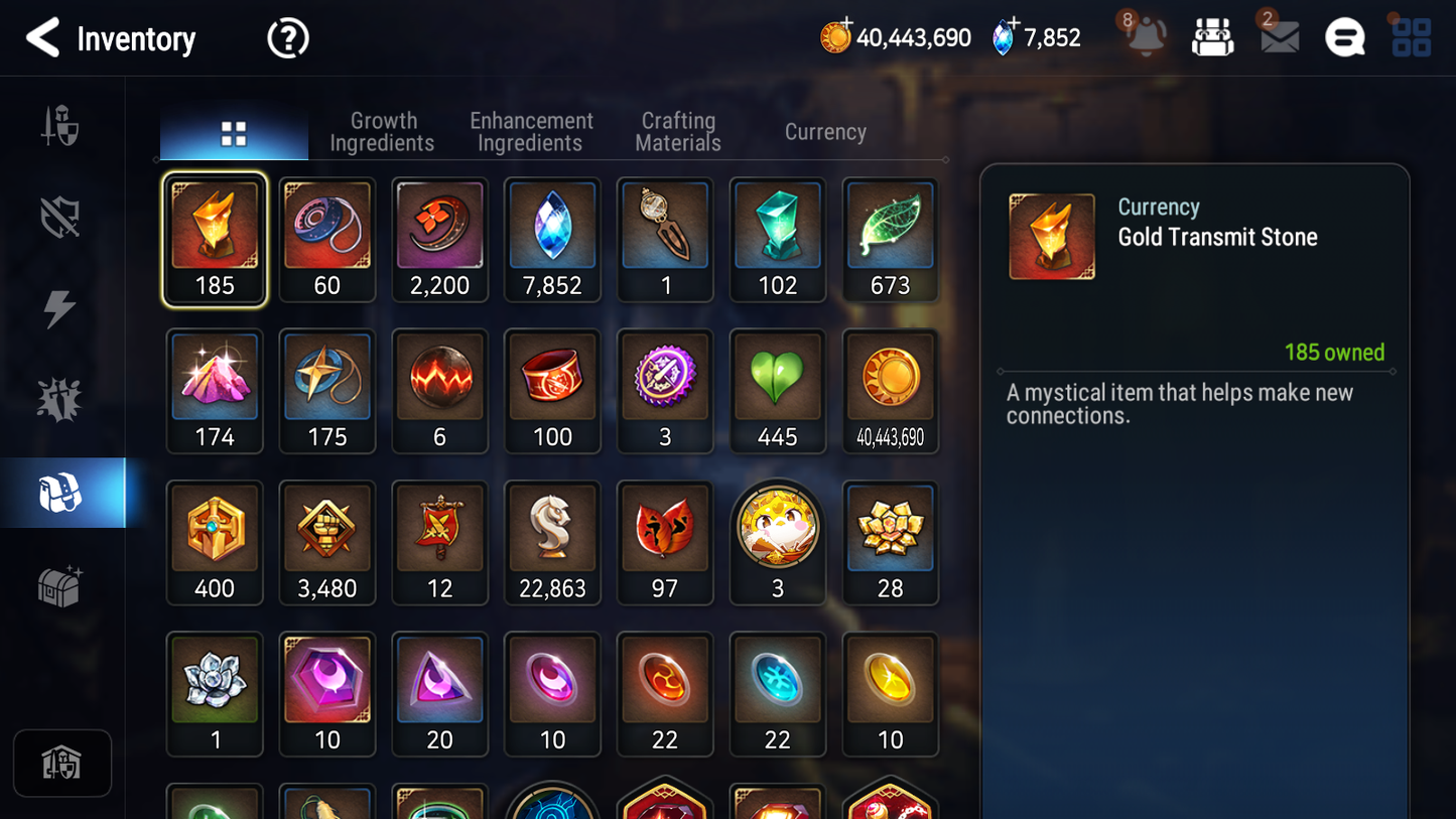 [GLOBAL] Epic 7 Seven 2ML 1LIM Rimuru Briar Witch Iseria Closer Charles + ML pulls + 20 Speed + Name Starter Account-Mobile Games Starter