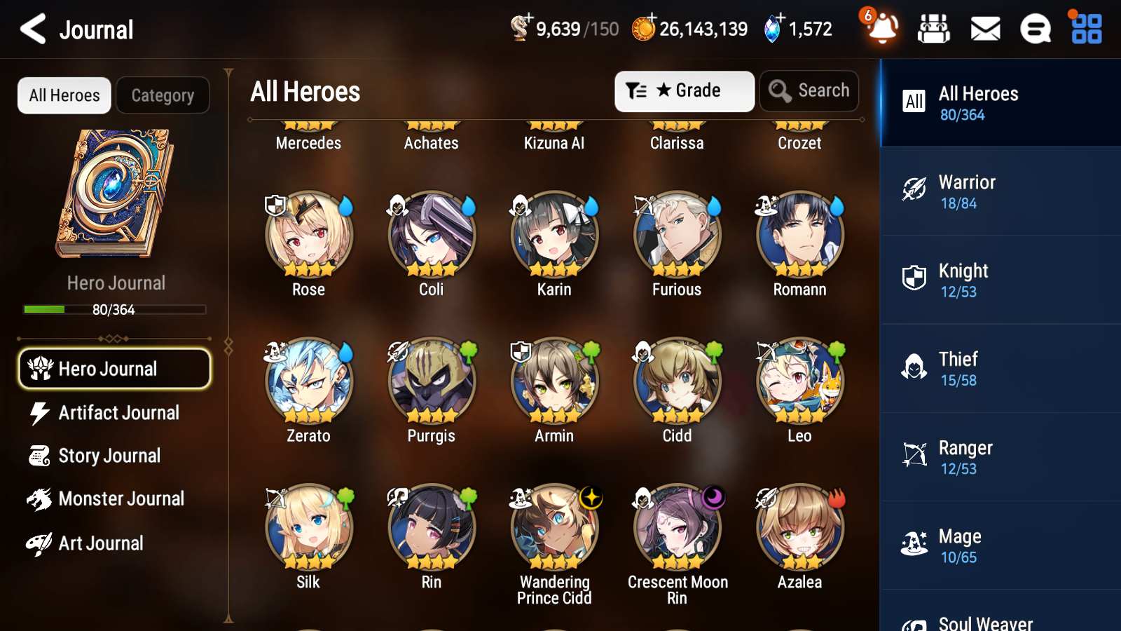 [GLOBAL] Epic 7 Seven 2ML 2LIM Death Dealer Ray Luna Diene Fallen Cecilia + ML Mystics Pulls + 20 Speed Aged Starter Account-Mobile Games Starter