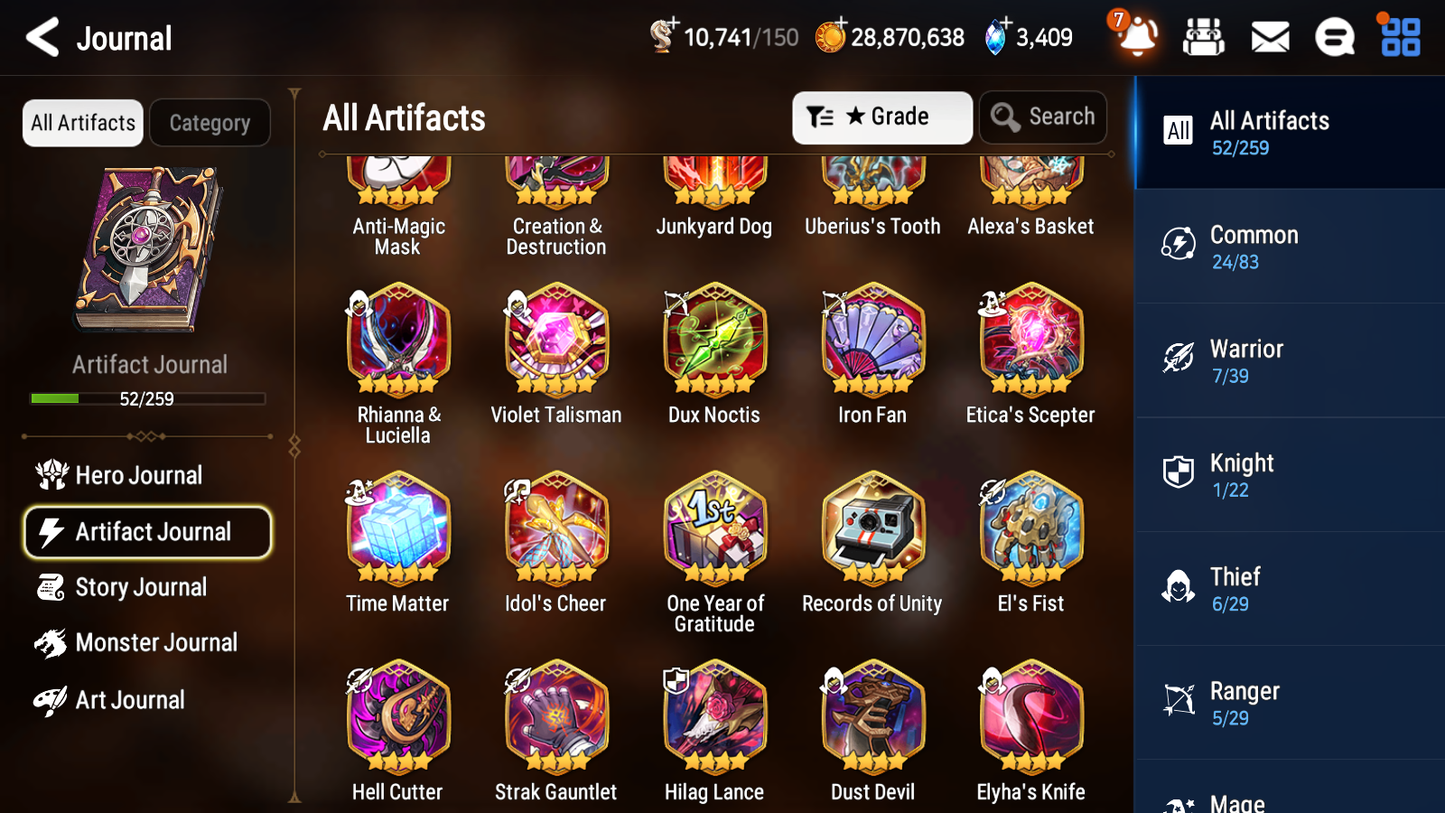 [GLOBAL] Epic 7 Seven 2ML 2LIM Dragon Bride Senya Luna Fairytale Tenebria Fallen Cecilia Sigret + ML Mystics Pulls + 20 Speed Aged Starter Account-Mobile Games Starter