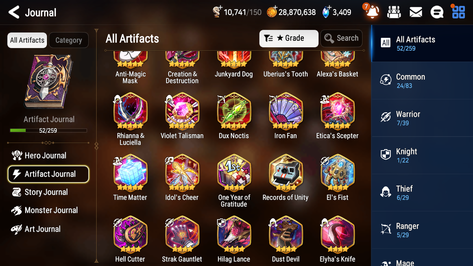 [GLOBAL] Epic 7 Seven 2ML 2LIM Dragon Bride Senya Luna Fairytale Tenebria Fallen Cecilia Sigret + ML Mystics Pulls + 20 Speed Aged Starter Account-Mobile Games Starter
