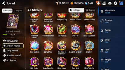 [GLOBAL] Epic 7 Seven 2ML 2LIM Dragon Bride Senya Luna Fairytale Tenebria Fallen Cecilia Sigret + ML Mystics Pulls + 20 Speed Aged Starter Account-Mobile Games Starter