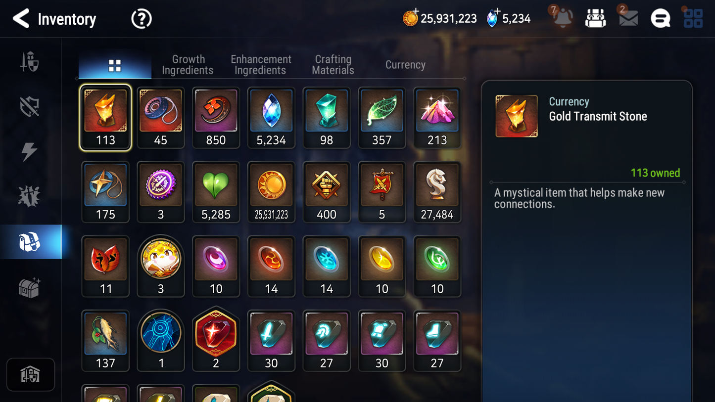 [GLOBAL] Epic 7 Seven 2ML 2LIM Emilia Ae-NingNing Lionheart Cermia Ambitious Tywin + ML pulls + 20 Speed+Name Starter Account-Mobile Games Starter