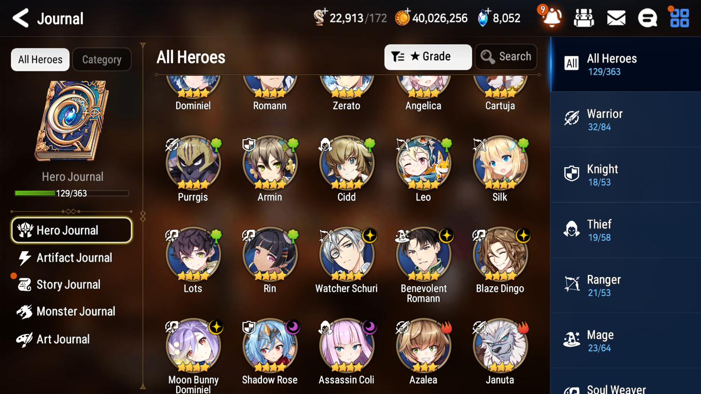 [GLOBAL] Epic 7 Seven 2ML 2LIM Fairytale Tenebria Rem Fallen Cecilia Solitaria + ML pulls + 20 Speed +Name Starter Account-Mobile Games Starter