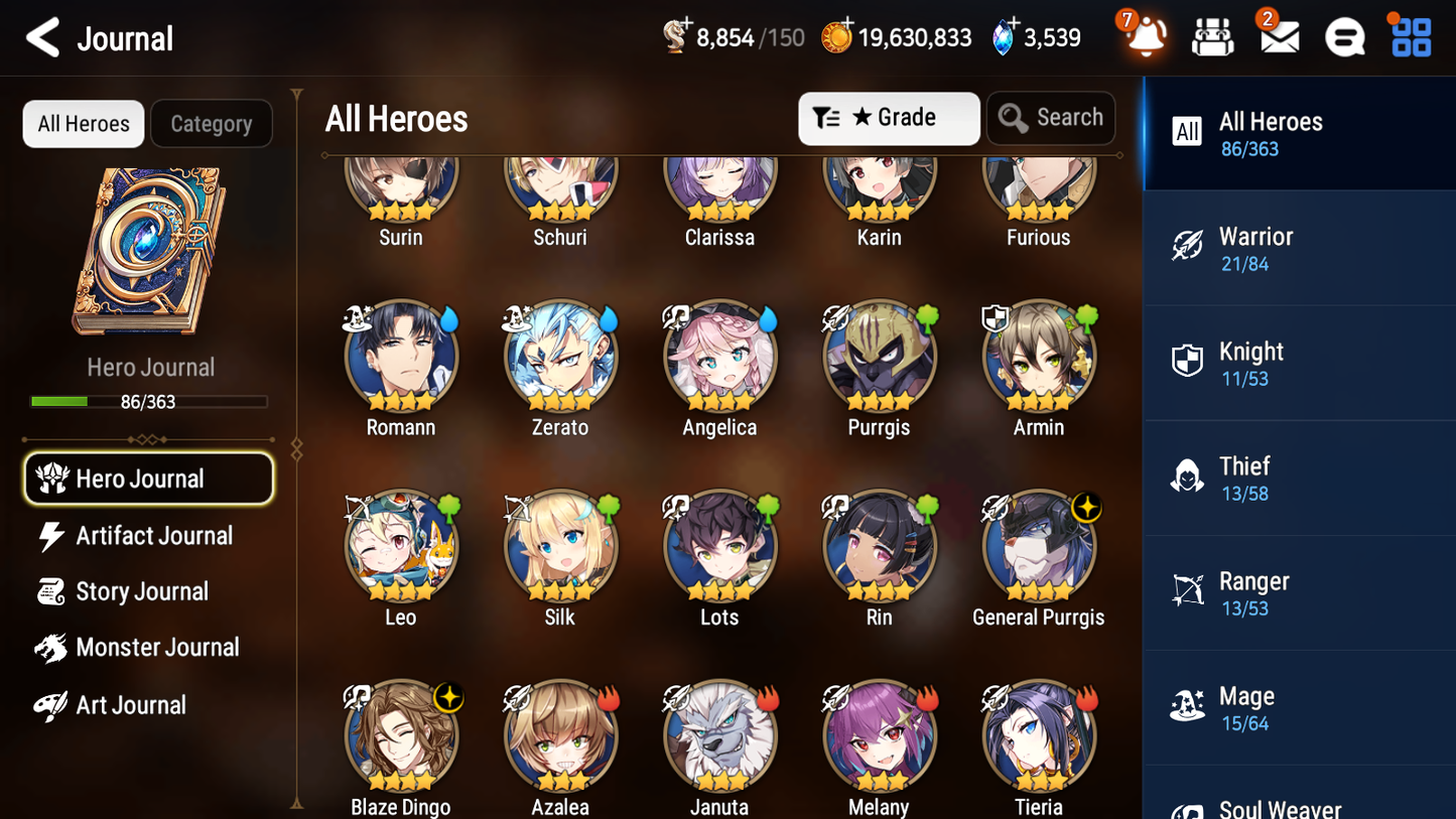 [GLOBAL] Epic 7 Seven 2ML 2LIM Last Rider Krau Commander Pavel Rimuru Jack + ML pulls + 20 Speed + Name Starter Account-Mobile Games Starter