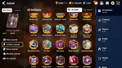 [GLOBAL] Epic 7 Seven 2ML 2LIM Luna Fallen Cecilia Fairytale Tenebria + ML Mystics Pulls + 20 Speed Aged Starter Account-Mobile Games Starter
