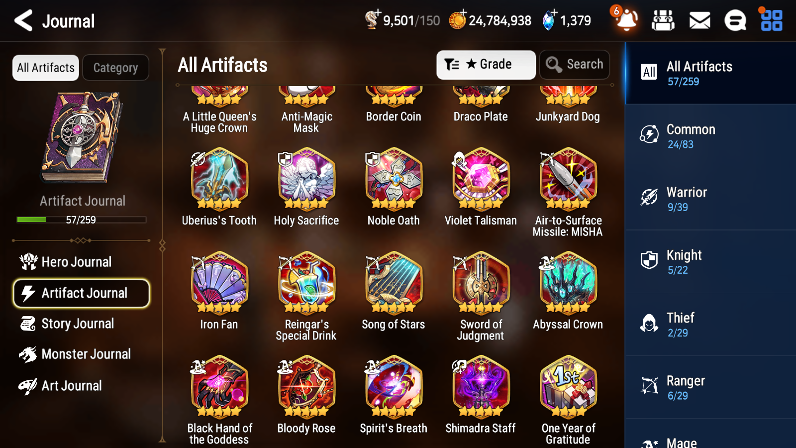 [GLOBAL] Epic 7 Seven 2ML 2LIM Ruele Landy Diene Fallen Cecilia + ML Mystics Pulls + 20 Speed Aged Starter Account-Mobile Games Starter