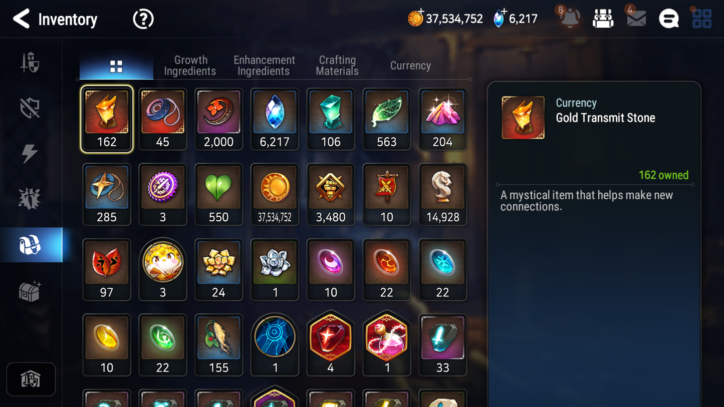 [GLOBAL] Epic 7 Seven 2ML 2LIM Sea Phantom Politis Rimuru Fairytale Tenebria Blood Moon Haste + ML pulls + 20 Speed + Name Starter Account-Mobile Games Starter