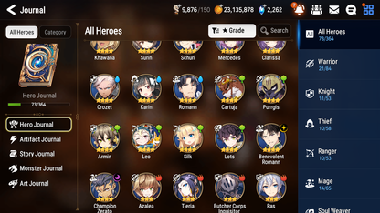 [GLOBAL] Epic 7 Seven 2ML 2LIM Spirit Eye Celine Luna Fairytale Tenebria Fallen Cecilia + ML Mystics Pulls + 20 Speed Aged Starter Account-Mobile Games Starter