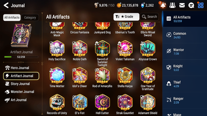 [GLOBAL] Epic 7 Seven 2ML 2LIM Spirit Eye Celine Luna Fairytale Tenebria Fallen Cecilia + ML Mystics Pulls + 20 Speed Aged Starter Account-Mobile Games Starter