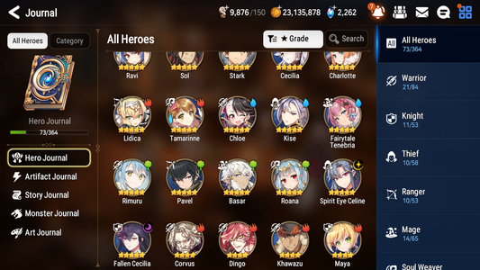 [GLOBAL] Epic 7 Seven 2ML 2LIM Spirit Eye Celine Luna Fairytale Tenebria Fallen Cecilia + ML Mystics Pulls + 20 Speed Aged Starter Account-Mobile Games Starter