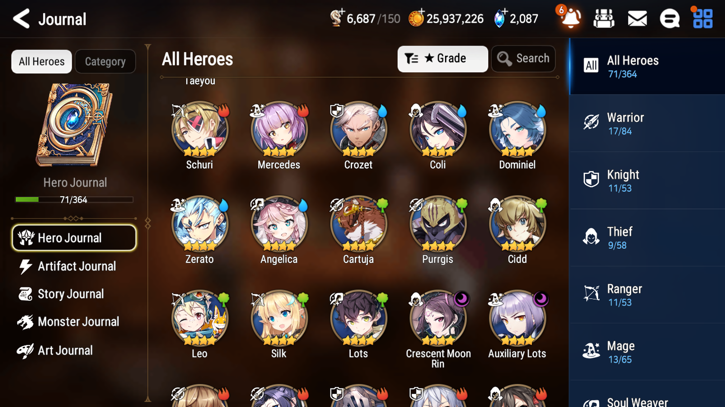 [GLOBAL] Epic 7 Seven 2ML 2LIM Sucessor Taeyou Fallen Cecilia Cerise Diene + ML Mystics Pulls + 20 Speed Aged Starter Account-Mobile Games Starter