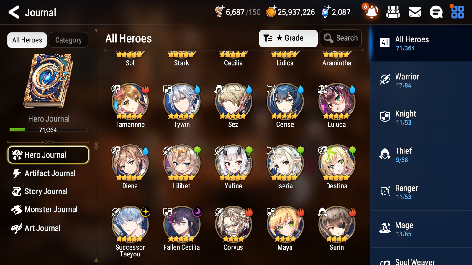 [GLOBAL] Epic 7 Seven 2ML 2LIM Sucessor Taeyou Fallen Cecilia Cerise Diene + ML Mystics Pulls + 20 Speed Aged Starter Account-Mobile Games Starter