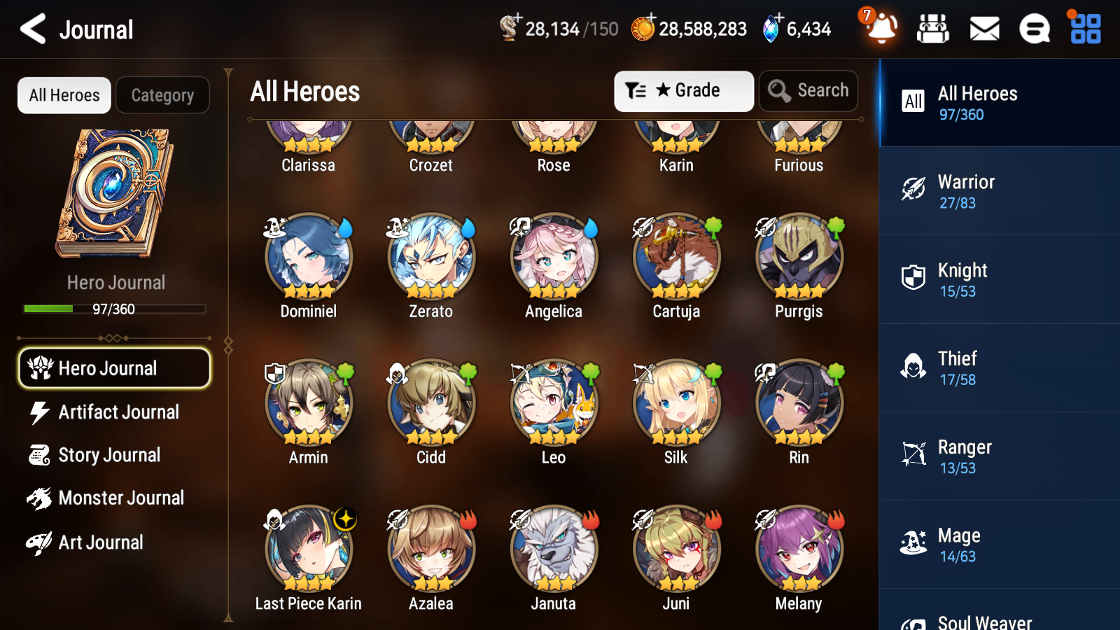 [GLOBAL] Epic 7 Seven 2ML 3LIM Apocalypse Ravi Arbiter Vildred Ocean Breeze Luluca Charlotte Milim + ML pulls + 20 Speed + Name Starter Account-Mobile Games Starter