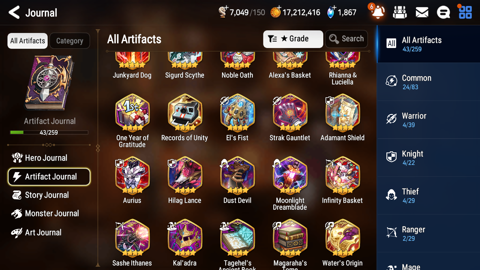 [GLOBAL] Epic 7 Seven 2ML 3LIM Ruele Seaside Bellona Fairytale Tenebria Baiken Specimen Sez + ML Mystics Pulls + 20 Speed + Name Aged Starter Account-Mobile Games Starter