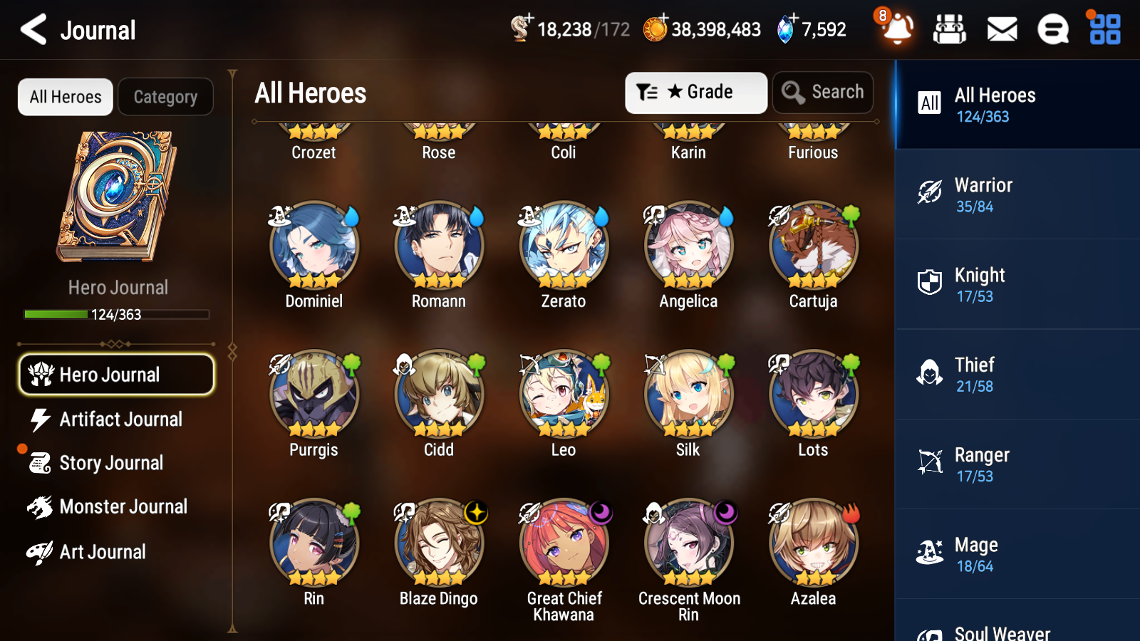 [GLOBAL] Epic 7 Seven 2ML 4LIM Frieren+Artifact + Last Rider Krau Remnant Violet Jack Rem Festive Eda + 38ML Pulls 2000Mystics + 20 Speed +Name Starter Account-Mobile Games Starter