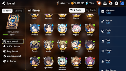 [GLOBAL] Epic 7 Seven 2ML 5LIM Briar Witch Iseria Architect Laika Seaside Bellona Diene Fairytale Tenebria Dizzy Baiken + ML pulls + 20 Speed + Name Aged Starter Account-Mobile Games Starter